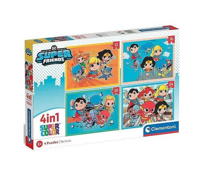 Puzzle – DC Super Friends 4v1