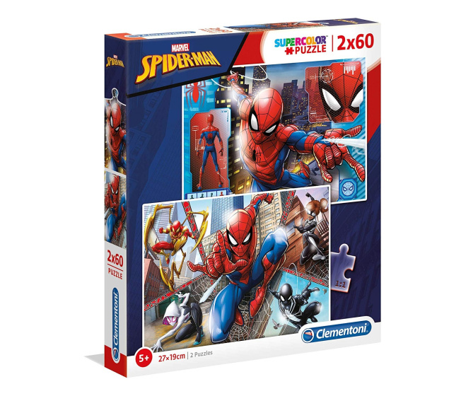 Puzzle 2x60 - Spider-Man