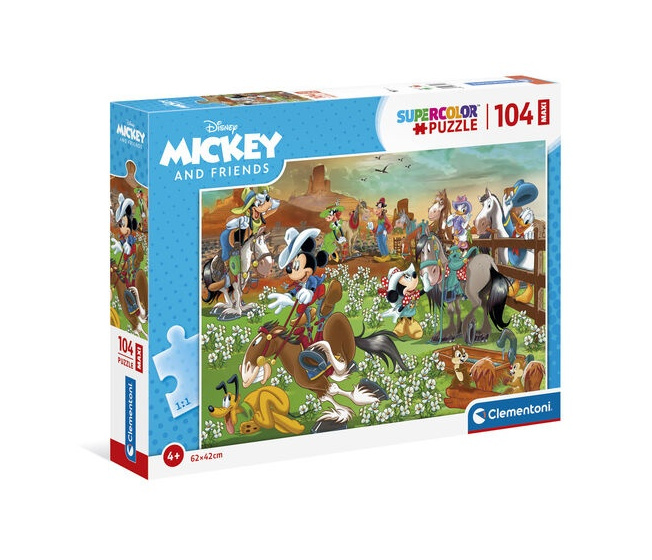 Puzzle 104 Maxi – Mickey Mouse