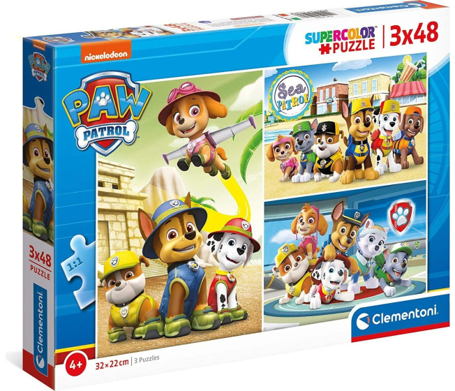 Puzzle 3x48 – Paw Patrol