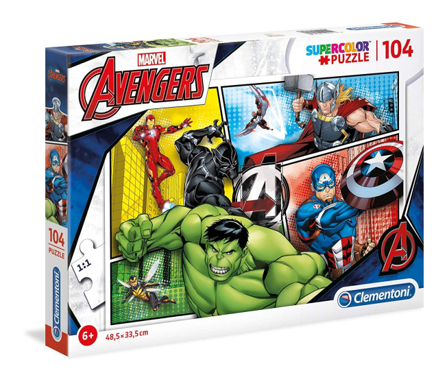 Puzzle 104 SuperColor - Avengers