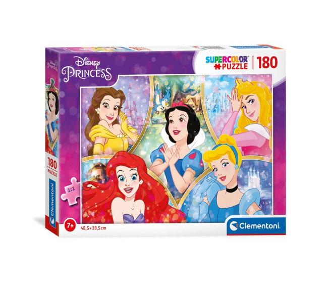 Puzzle 180 - Disney Princezny