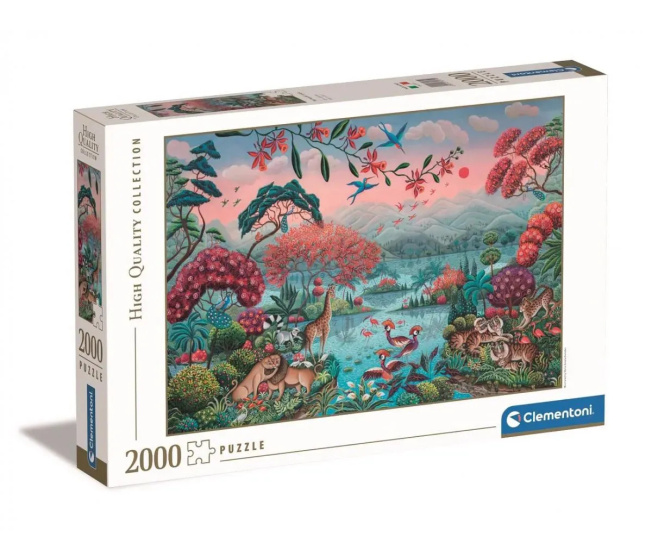 Puzzle 2000- Klidná džungle