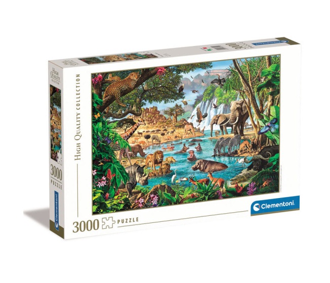 Puzzle 3000 – Napajedlo v Africe