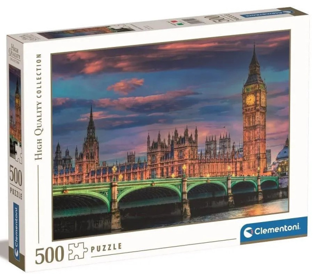 Puzzle 500 – Parlament v Londýně