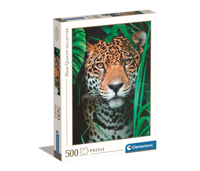 Puzzle 500 – Jaguár v džungli