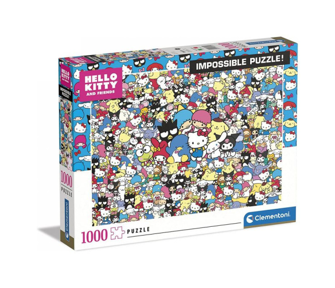 Puzzle 1000 – Hello Kitty a přátelé