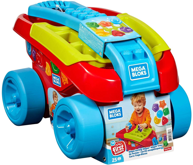 Fisher-Price - Mega Bloks Vozík se stavebnicí