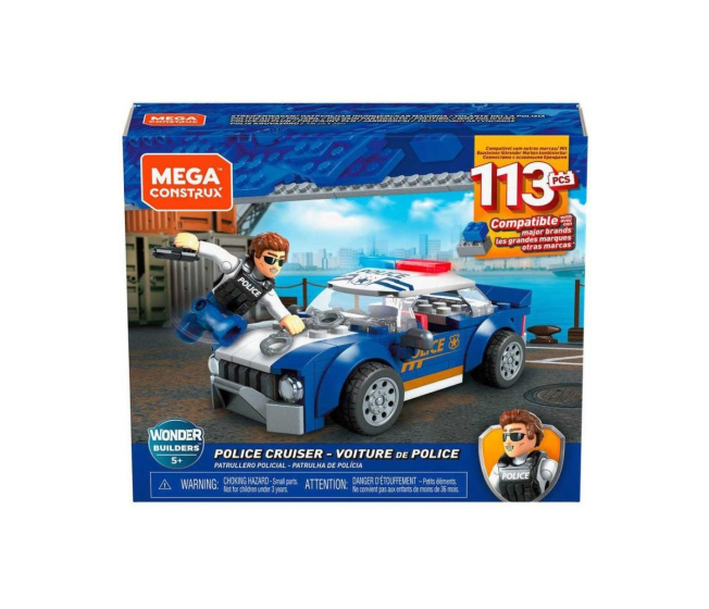 Mega Construx – Policajt s autem