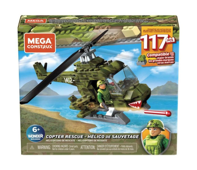 Mega Construx – Záchranářská helikoptéra