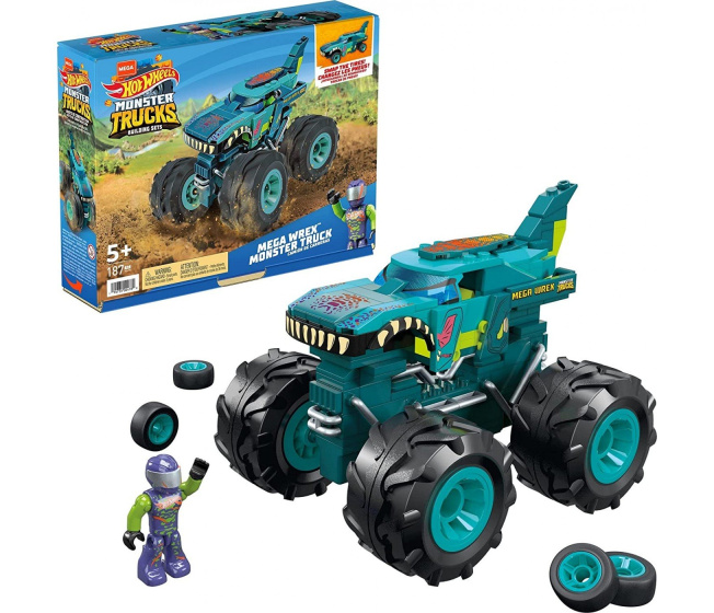 Hot Wheels Monster Truck – Mega Wrex stavebnice