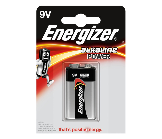 Energizer baterie 9 V 6LR61