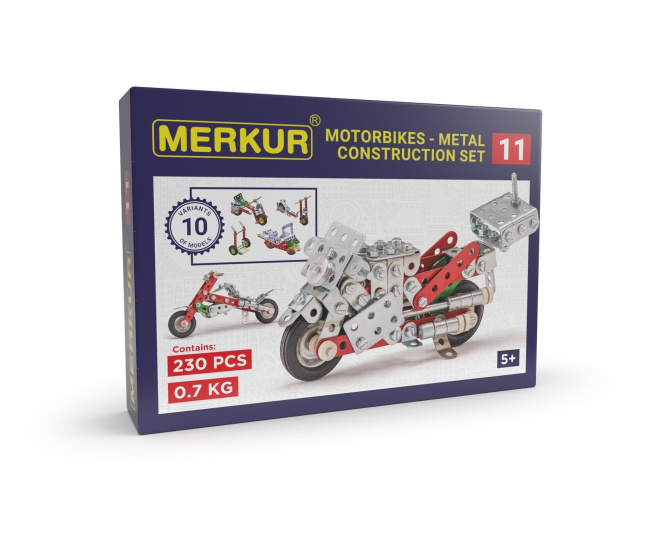 Merkur - Stavebnice Motocykl 11