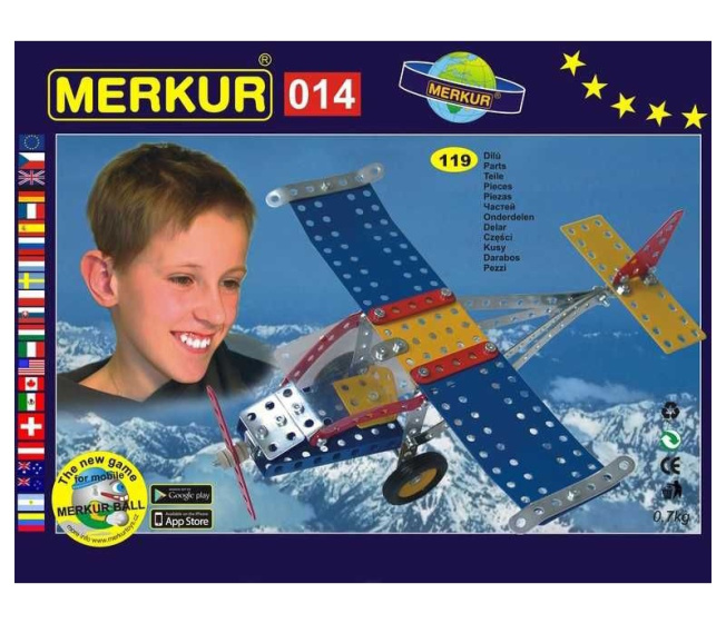 Merkur - Stavebnice Letadlo 014