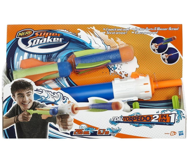 NERF Super Soaker - Tidal Torpedo 2 v 1