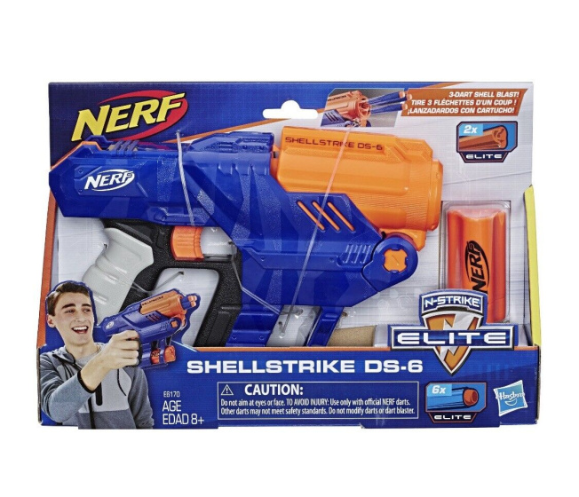 Nerf Elite- Shellstrike DS-6