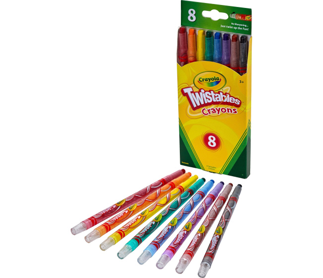 Crayola - Vysouvací voskovky