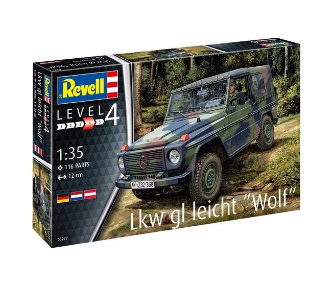 Revell – Auto Lkw gl leicht Wolf 1:35