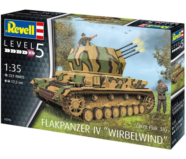 Revell – Tank Flakpanzer IV Wirbelwind