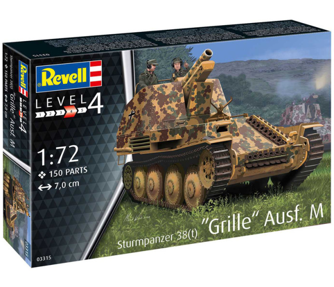 Revell - Tank Sturmpanzer 38(t) Grille Ausf. M