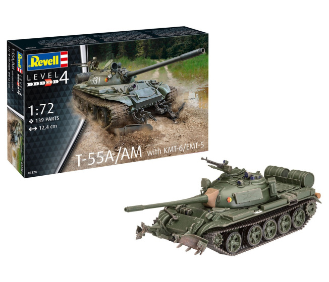 Revell - Tank  T-55A/AM 