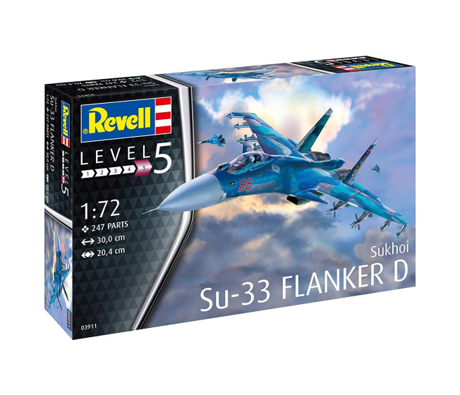 Revell – Letadlo Sukhoi Su-33 Flander D 1:72