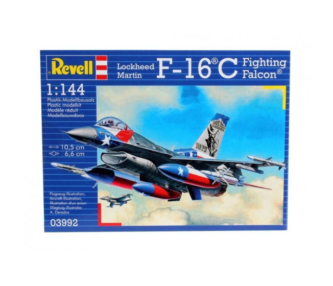 Revell - letadlo 03992 - Lockheed Martin F-16C Fighting Falcon (1:144)