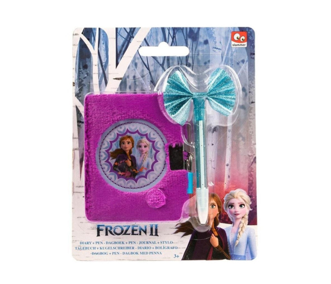 Frozen II – Plyšový zápisník s perem