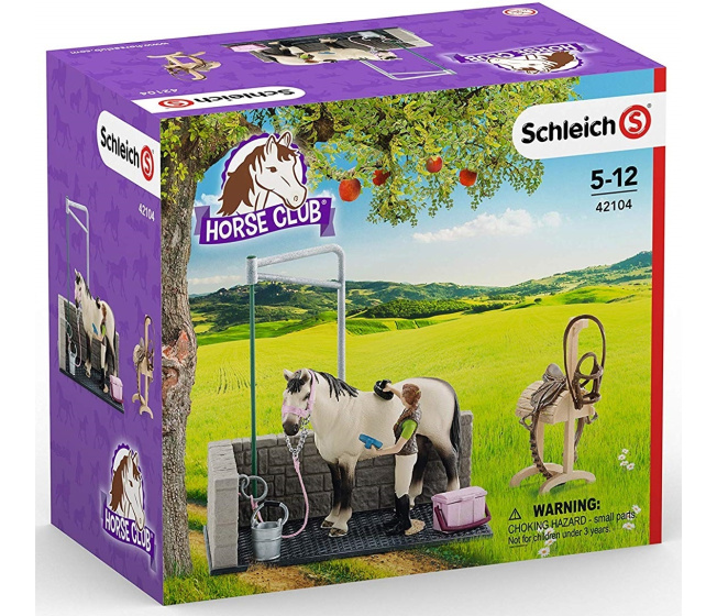 Schleich - Umývací koutek pro koně 42104