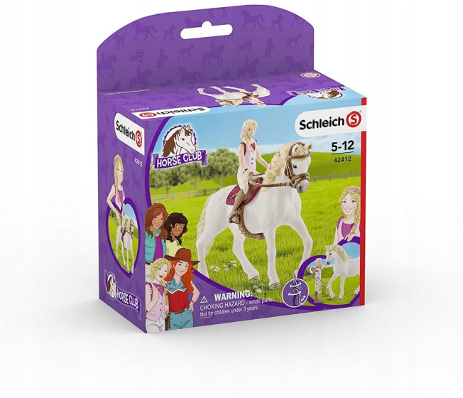 Schleich – Klisna s jezdkyní 42412