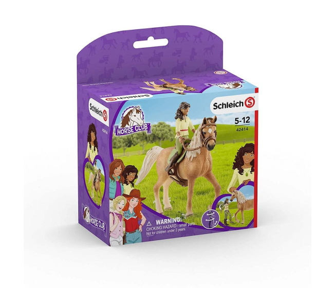 Schleich – Kůň s jezdkyní 42414