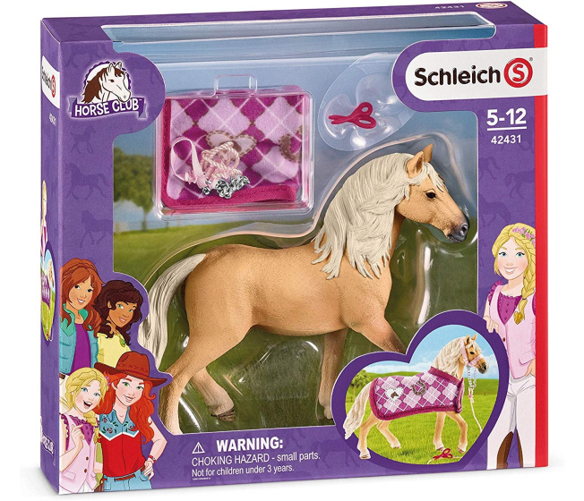 Schleich - Andaluský kůň s doplňky 42431