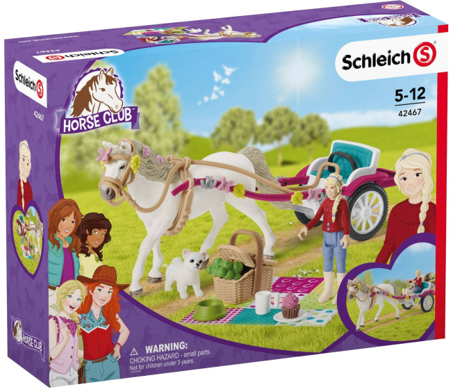 Schleich - Koník s kočárem 42467