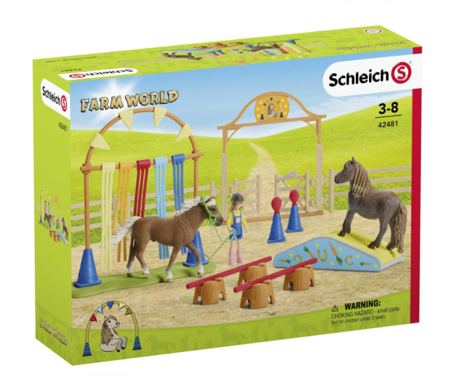 Schleich Farm World - Trénink poníků 42481