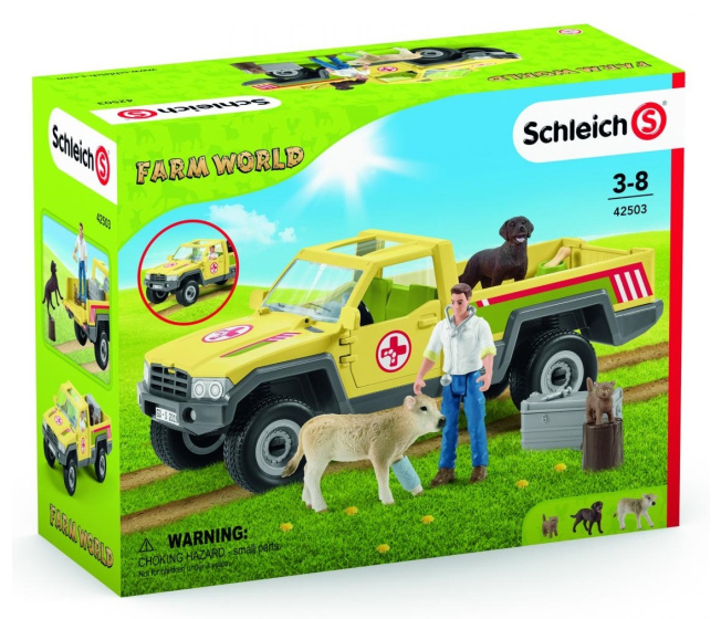 Schleich – Záchranářské vozidlo 42503