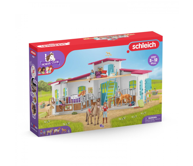 Schleich- Stáj s doplňky 42567