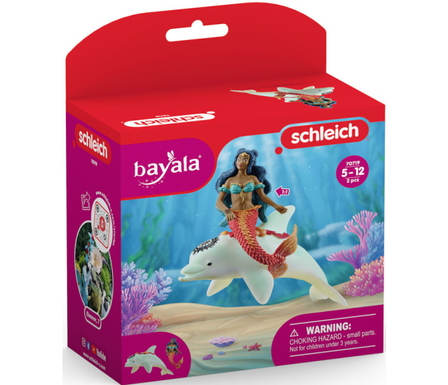 Schleich bayala – Delfín s mořskou vílou 70719