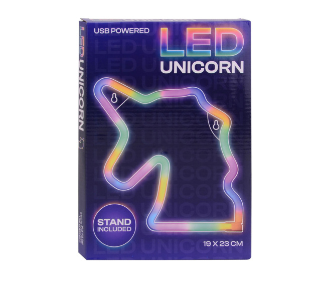 LED noční světlo - Jednorožec