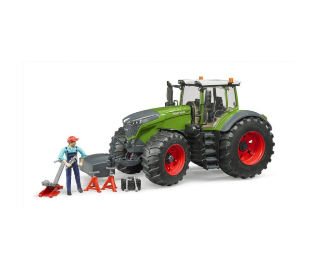 Bruder – Traktor Fendt 1050 Vario s mechanikem a nářadím