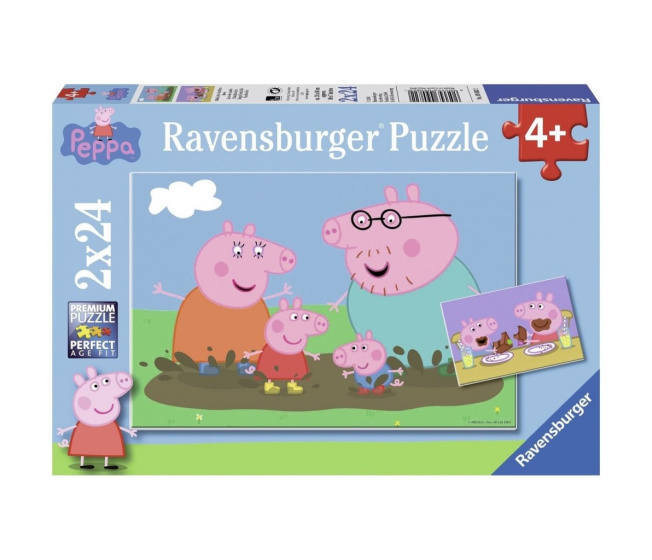 Puzzle 2x24 – Peppa Pig