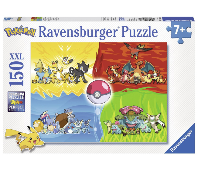 Puzzle 150 – Typy pokémonů