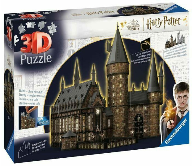 3D Puzzle – Harry Potter Bradavice Velká Síň