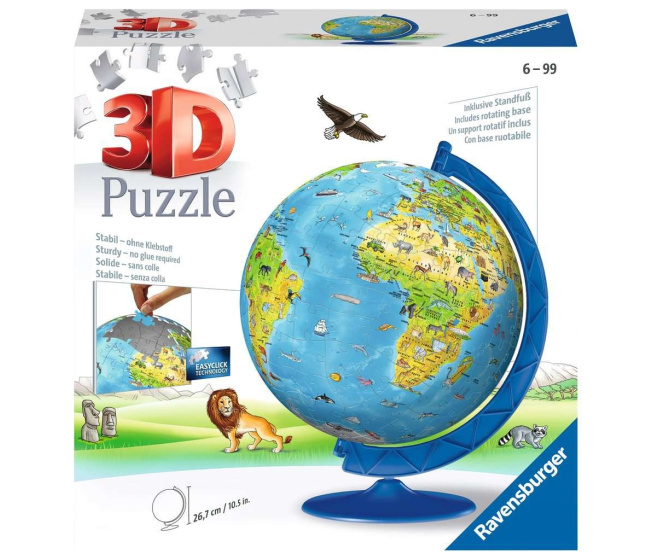 3D Puzzle - Zeměkoule