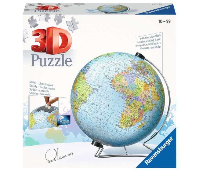 3D Puzzle – Glóbus