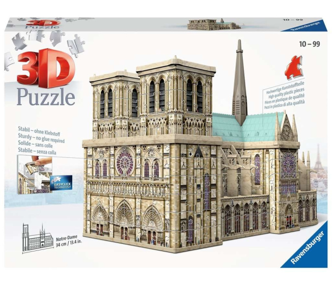 3D Puzzle – Notre Dame