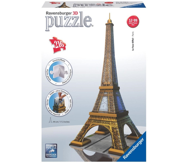 Puzzel 216 - 3D Eiffelova věž