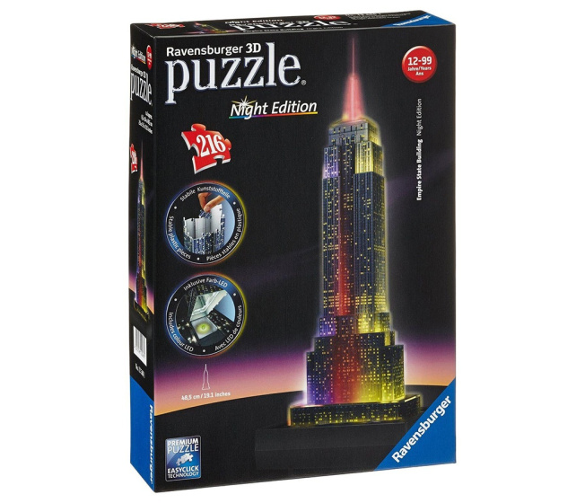 Puzzle 216 - 3D Empire State Bulding