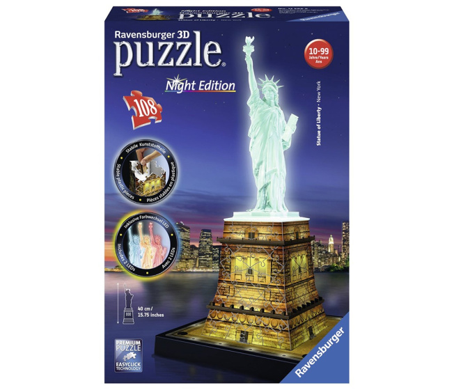 Puzzle 3D - Socha Svobody