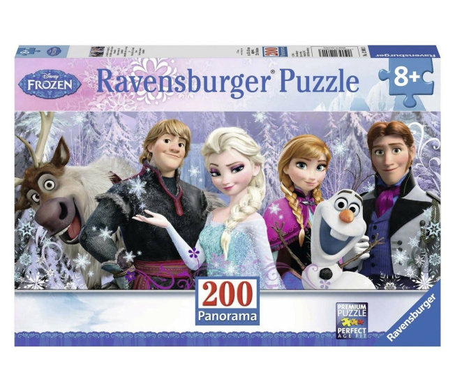 Puzzle 200 Panorama - Disney Frozen