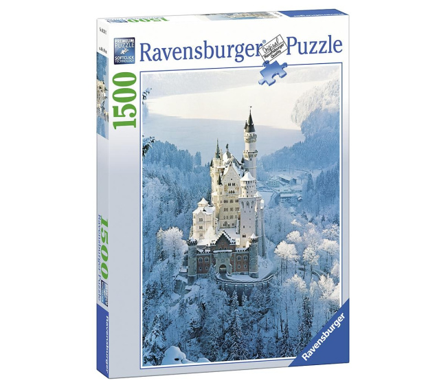 Puzzle 1500 - Zimní Neuschwanstein